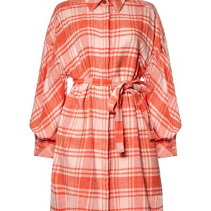Arla Flannel Shirt Dress