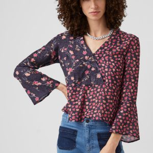 Daisy Crush Mix Drape Top