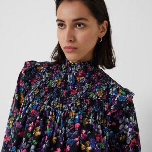 Alianna Drape Smocked Top