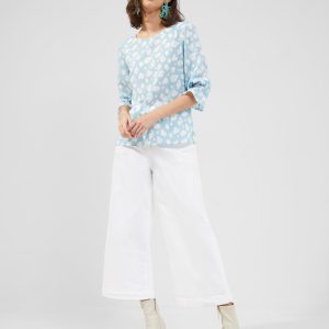Aimee Crepe Light Printed Top