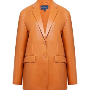 Crolenda PU Blazer