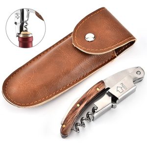 Wine Opener Professional Waiters Corkscrew Bottle Opener and Foil Cutter Gift for Wine Lovers