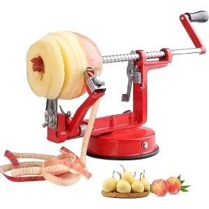 Three in One Multi-Function Hand-cranked Apple Peeler Apple Peeler Fruit Peeler Peeled and Coreless Sliced