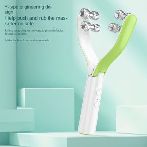 Roller Face Massage Tool, USB Electric Face Massager, V Face Roller Beauty Instrument, Facial Massager For Women