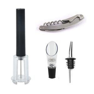 Wine Opener Air Pressure Cork Popper Bottle Pumps Corkscrews Kitchen Tools