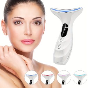 SKYUV Rejuvenating Face & Neck Massager ? USB Rechargeable, Wrinkle-Reduction & Skin Firming Beauty Tool, Perfect Gift for Women