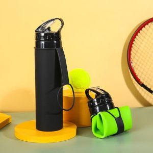Outdoor Sports Kettle Silicone Folding Water Bottle Travel Water Cup Creative Gift Cup Water Bottle