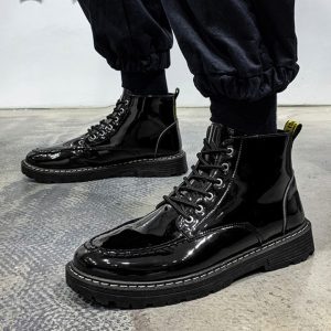 Casual Work Clothing British Style Boots For Men