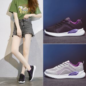 Light Mesh Running Shoes Hollow Sports Shoes For Women
