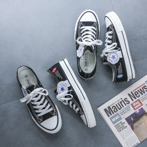 Fashion Casual Board Shoes Low Couples Canvas Shoes