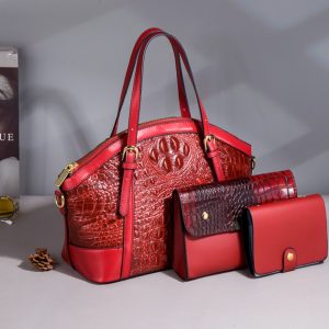 High Capacity Fashion Handbag 3pcs Set For Women