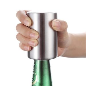 Magnetic Automatic Beer Opener Stainless Steel Bottle Opener Portable Magnet Wine Openers Bar tools