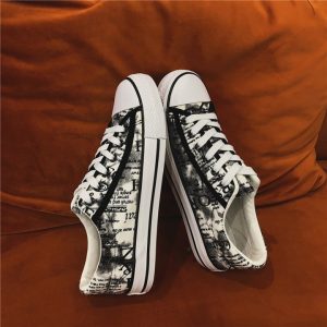 Student Low Shoes Korean Style Board Shoes