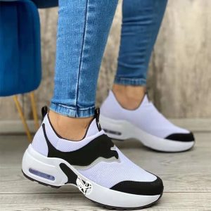 Contrast Color Versatile Sneakers For Women