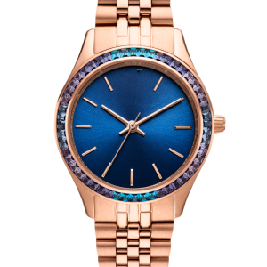 rose gold watches for ladies