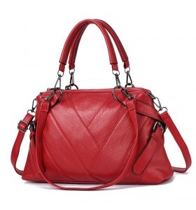 Fashion mixed colors bag buff shoulder bag for women