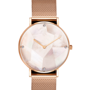 Rose gold watches with diamonds