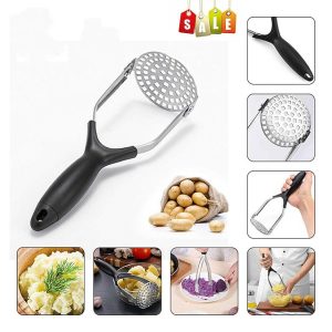 Stainless steel potato masher household manual potato squeezer sweet potato