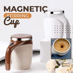 Automatic Self Stirring Magnetic Mug Stainless Steel Temperature Difference Coffee Mixing Cup Blender Smart Mixer Thermal Cup