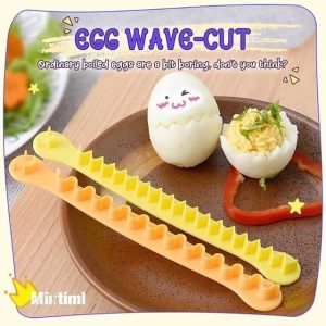 Fancy Cut Egg Cooked Eggs Cutter Lace Egg Slicer Carving Lace Cutting Wire Egg Cutter Home Boiled Cut Egg Creative Tools
