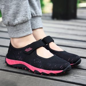 Light Casual Elderly Cozy Mesh Summer Shoes