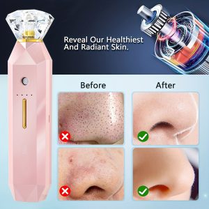 Multifunction Blackhead Remover Pore Vacuum, Upgraded Facial Derma Deep Cleaner, Nano Face Sprayer Oxygen Hydrating, 2 In 1 Acne Whitehead Remover Cleanser, Blemish Removal