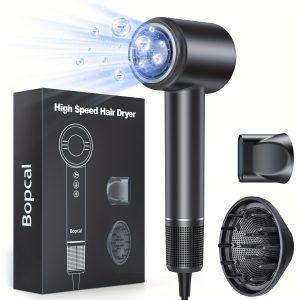 Professional Hair Dryer, Negative Ion High Speed Hair Dryer, 4 Temperature Heating Modes, Lightweight, Holiday Gift, Mother's Day Gift