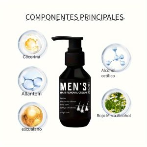 Men's Special Hair Removal Cream, Gentle And Non-Irritating, Suitable For All Skin Types